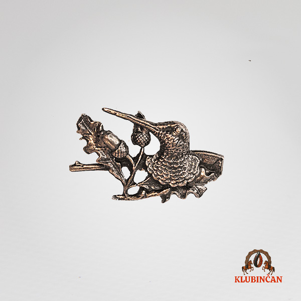 Odznak zo zliatiny – Sluka 3